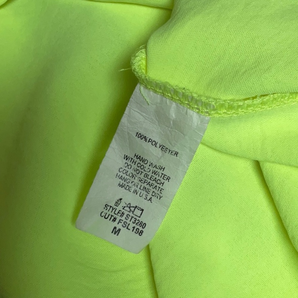 Neon Yellow Dreams Dressy Tee - Picture 5 of 10